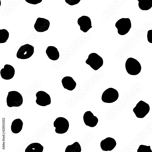 Abstract background with doodle dots. Modern stylish scattering blot texture. Wallpaper, paper, fabric, textile design.
