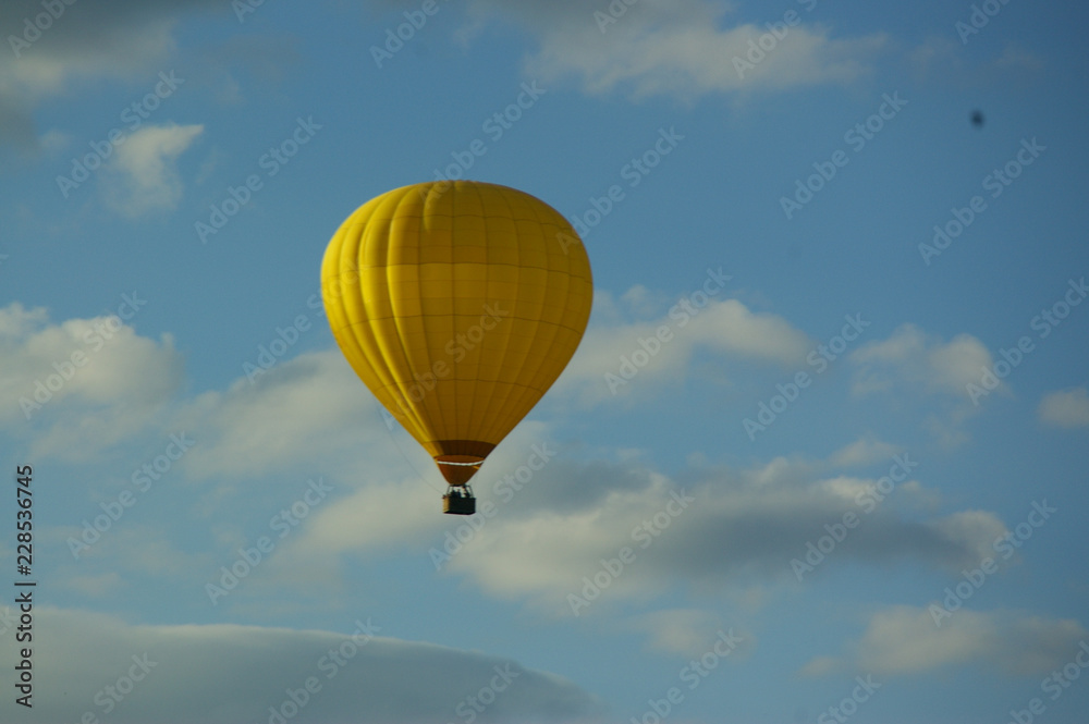 Naklejka premium balon na gorące powietrze