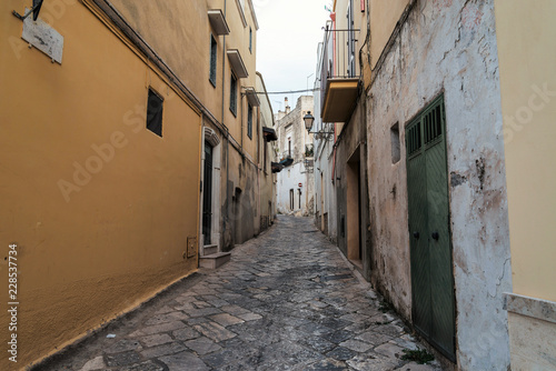 Little alley in Oria  Salento  Italy