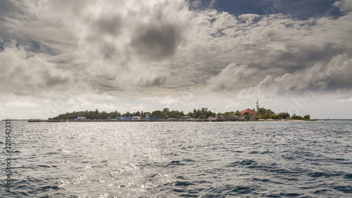 Meedhoo Raa Atoll Insel Malediven Panorama photo