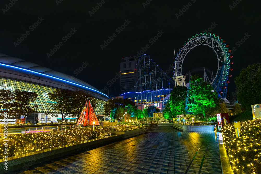 Obraz premium bridge at night