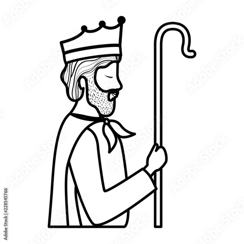 wise man manger character