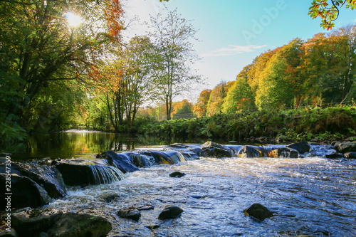 Glenarm river in autumn photo