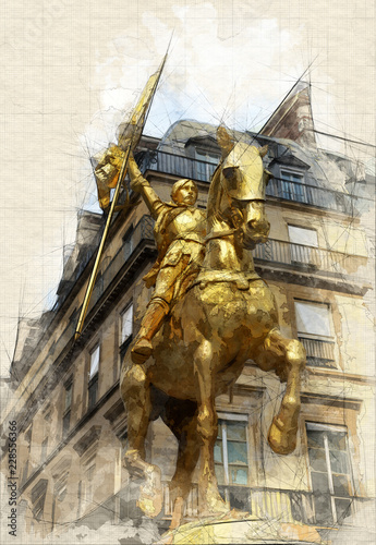 Joan of Arch in Paris