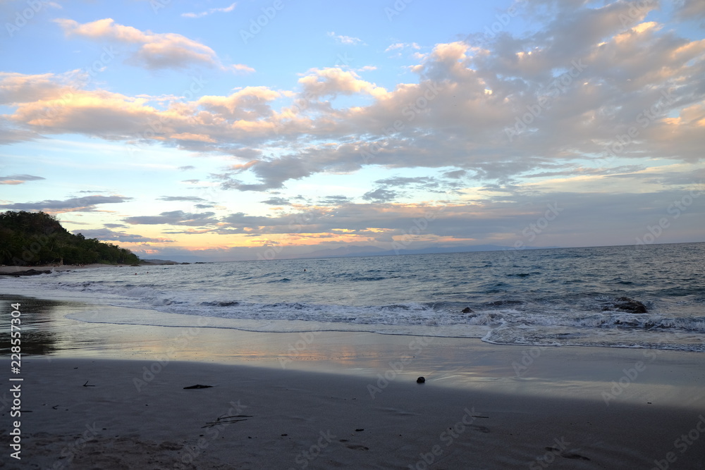 Abendrot Costa Rica Meer Strand