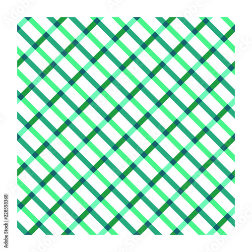 Verde astratto geometrico colorato texture tessile stoffa stampa mosaico mettonella decorativo vettoriale arte linea sfondo tartan stile a quadri carta ornamento