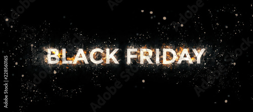 Black Friday Discount illustration in very high resolution