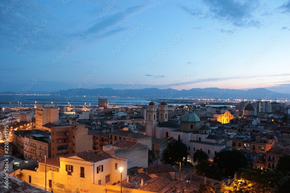 skyline Cagliari