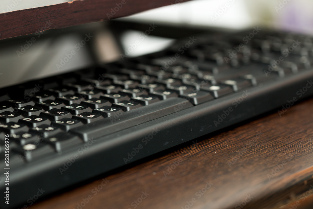on the computer keyboard on the computer keyboard