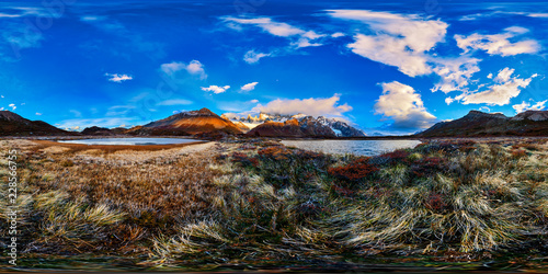 Fitz Roy Valley At Sunrise, El Chalten, Argentina