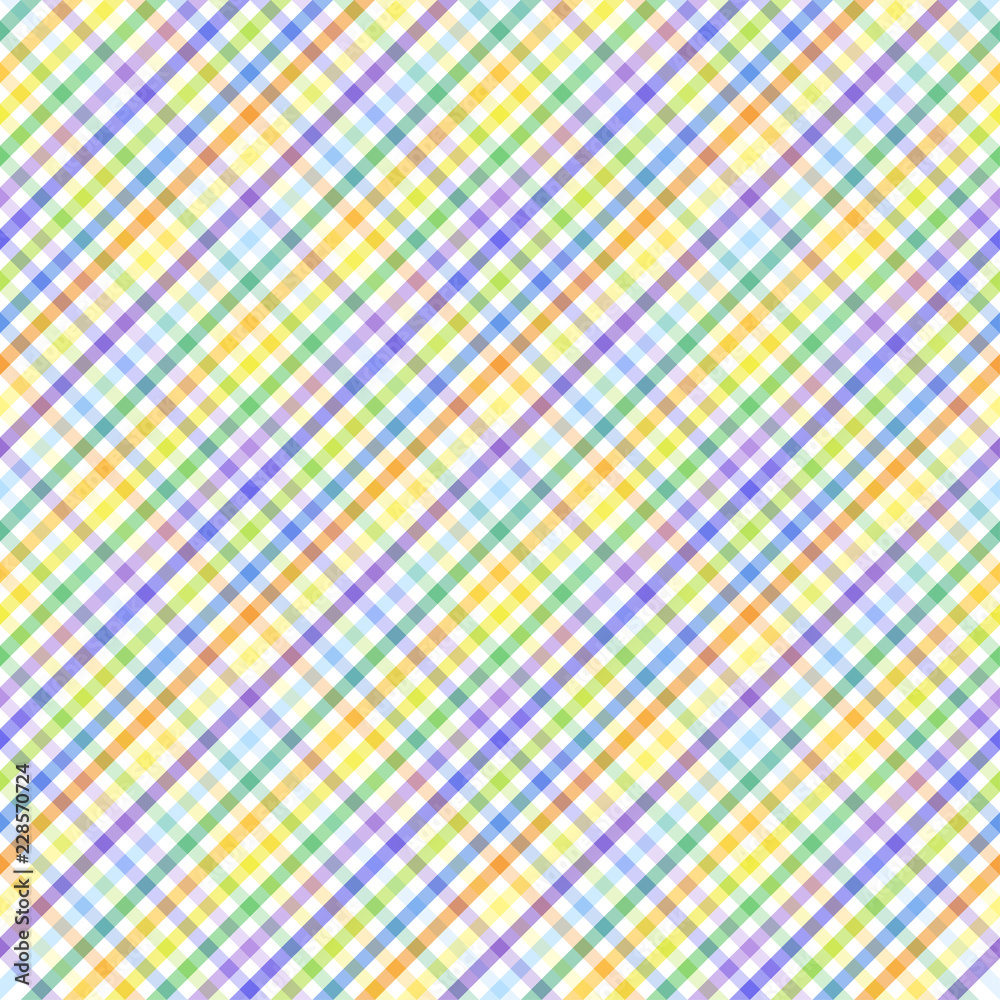 Seamless texture. Tile pattern with diagonal lines. Geometric checkered background. Abstract wallpaper of the surface. Print for polygraphy, posters, t-shirts and textiles. Doodle for design