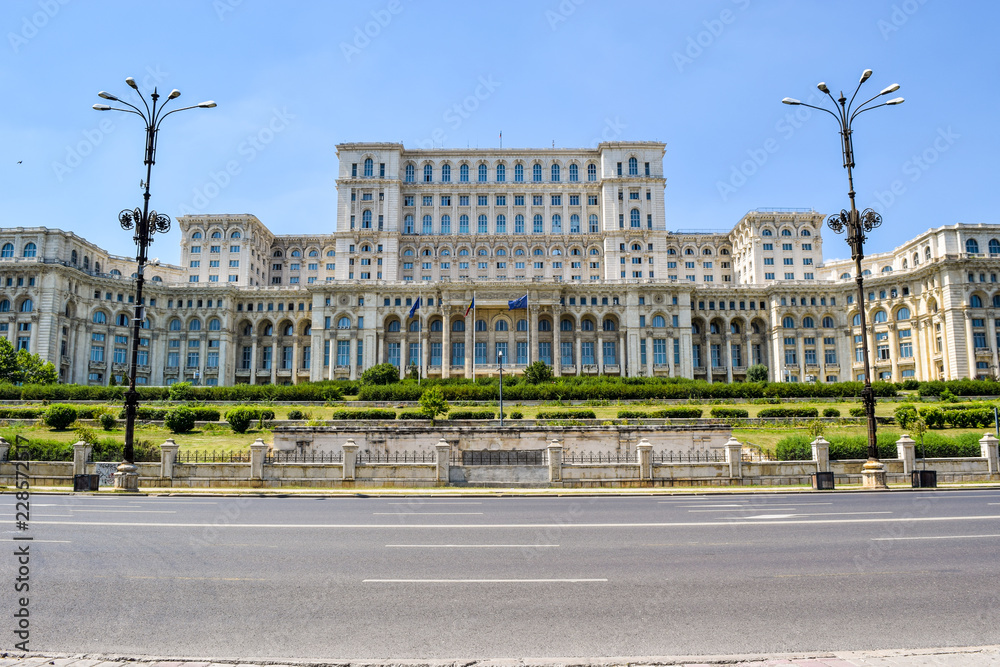 Palace of Parliament. Bucharest. Romania.