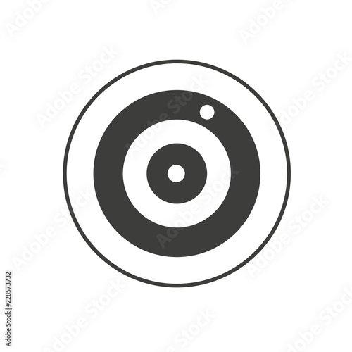 Webcam sign icon
