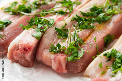 Barra Per Tricipiti HOG LEGS PORK CHOP 90&deg; - Attacco Per Cavi Per Bodybuilding