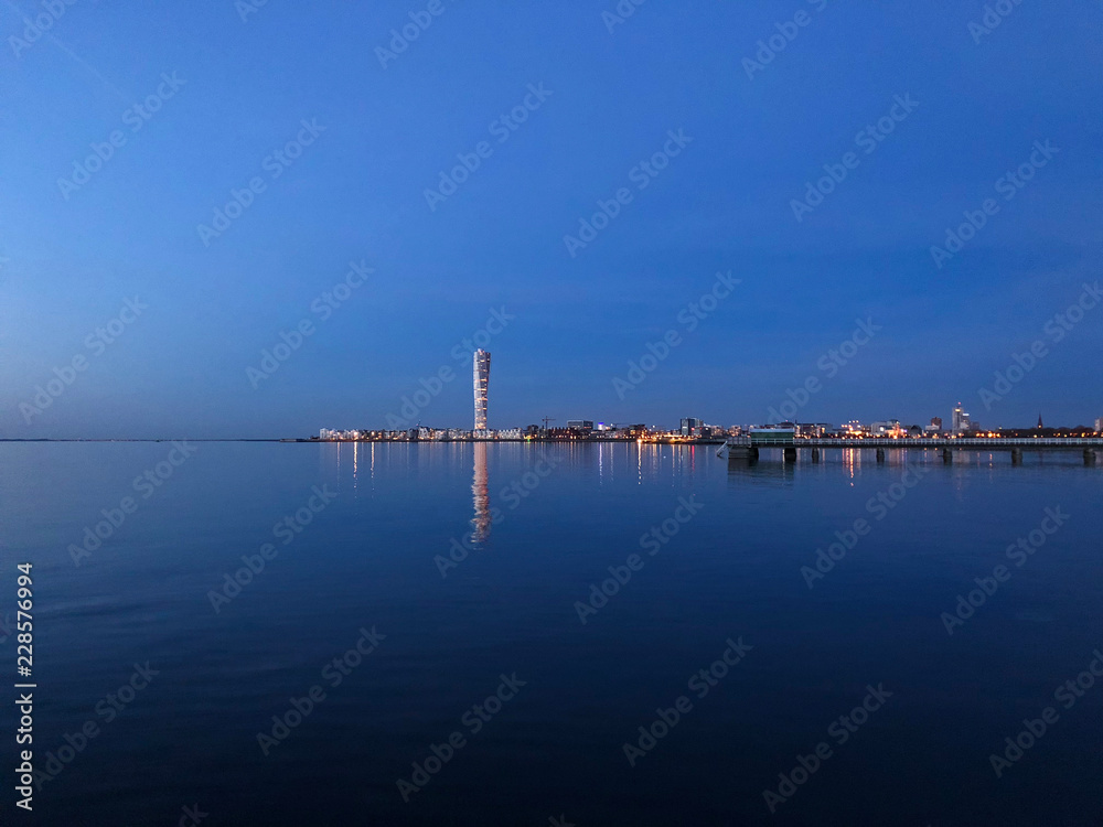 Obraz premium Malmö skyline