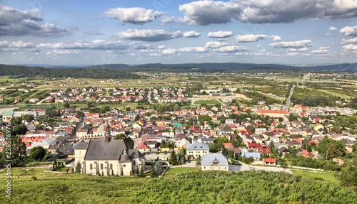Fototapeta Kościół Rzymskokatolicki św. Bartłomieja i Zamek w Chęcinach - Chęciny - Polska