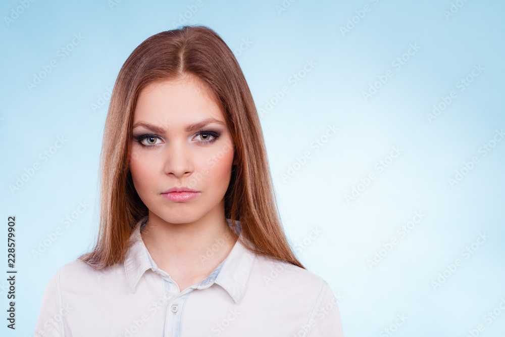 Portrait of beauty amazing young woman. Portrait of beauty amazing young woman.