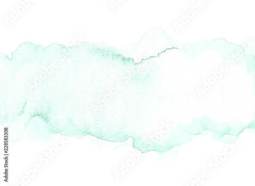 Abstract watercolor background. Hand painted illustration © OneyWhyStudio