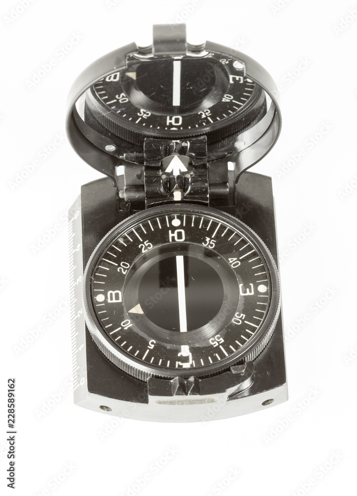 compass on a white background compass on a white background