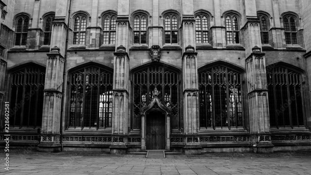 facade of an old building