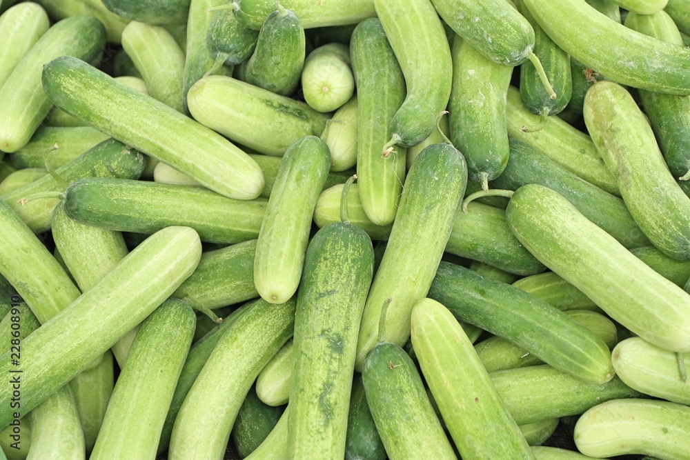 cucumber at street food cucumber at street food