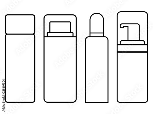 化粧品容器セット