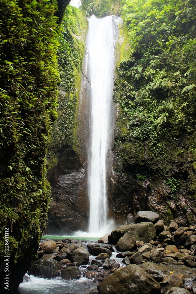 Fototapeta premium Casaroro Falls in the Philippines on the island of Negros.