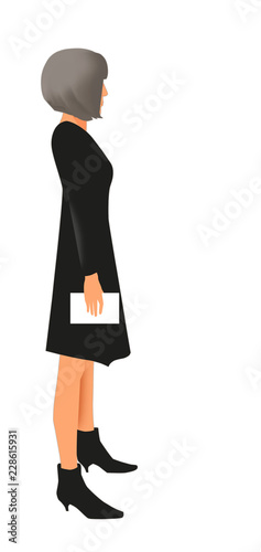 woman standing