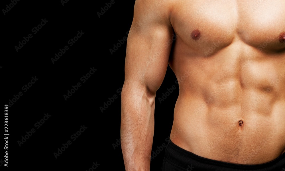 Fototapeta premium Perfect male body