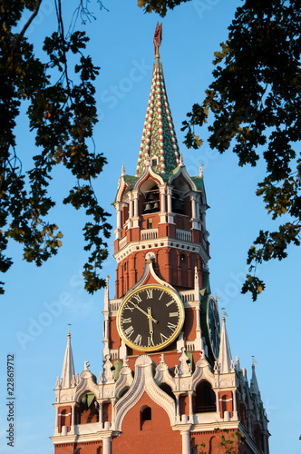 Spasskaya Tower, Kremlin, Moscow, Russia photo