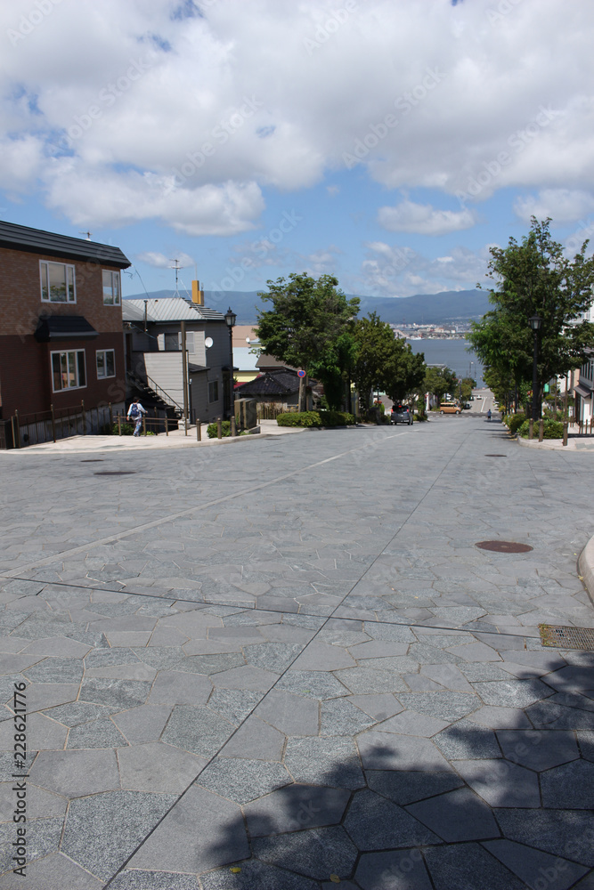 Naklejka premium 八幡坂