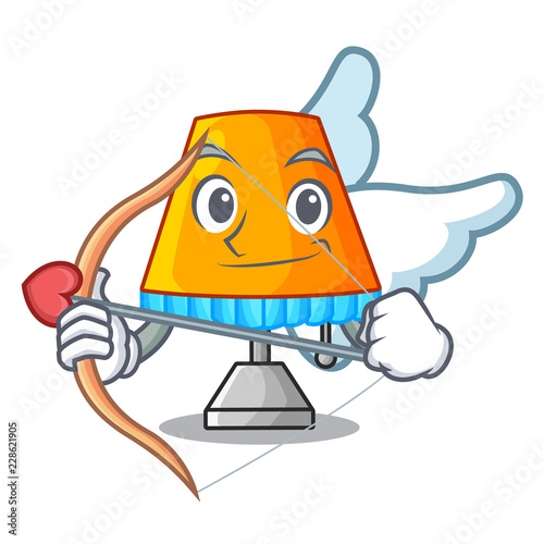 Cupid character table office lamp in indoor