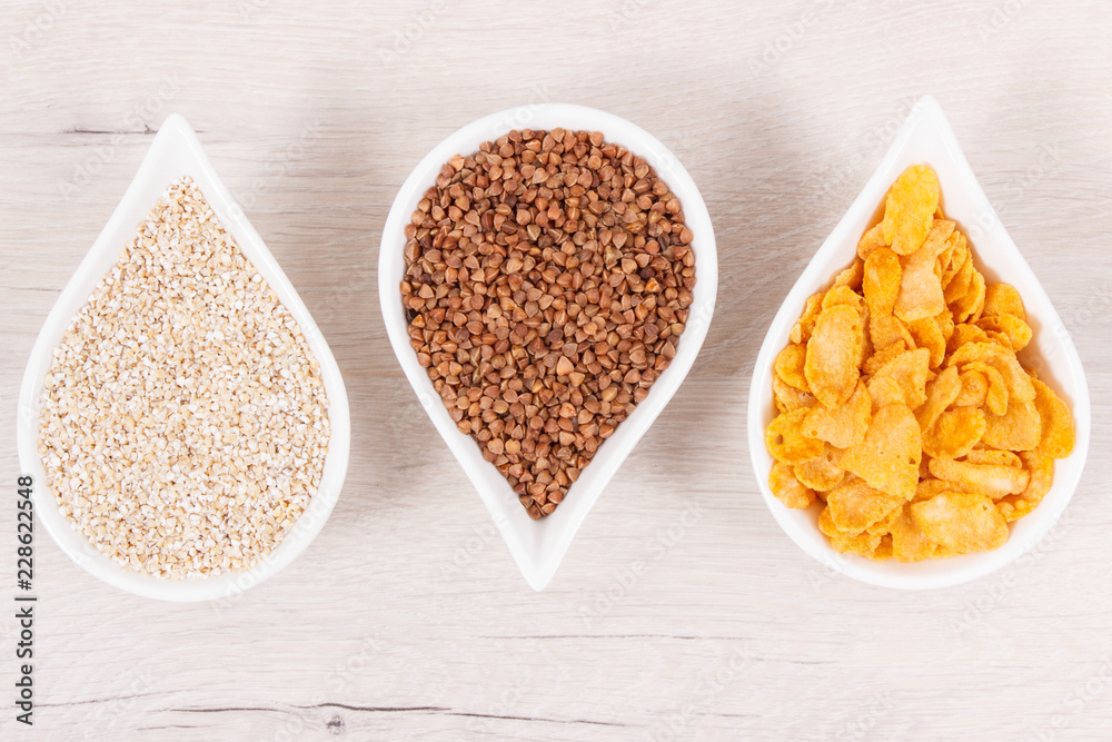 Healthy nutritious food as source natural minerals, vitamin B3 and dietary fiber Healthy nutritious food as source natural minerals, vitamin B3 and dietary fiber