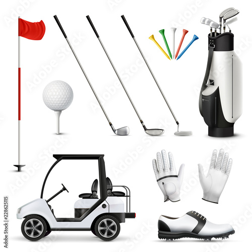 Golf Realistic Set