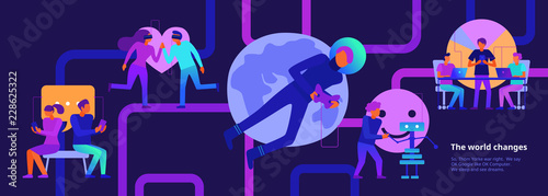 Modern Technologies Illustration