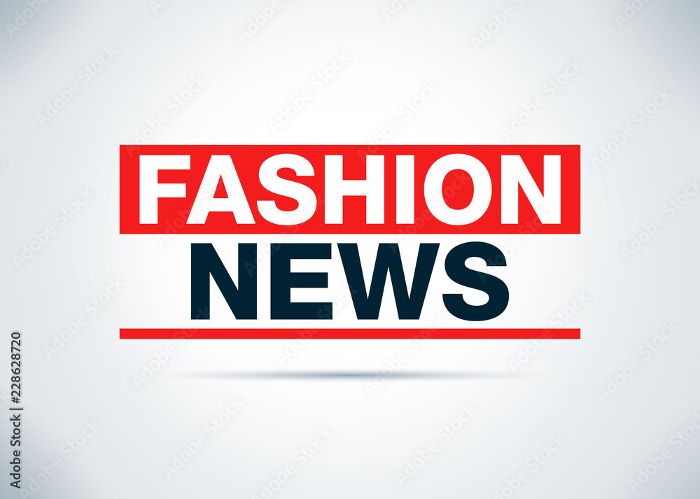 Fashion News Abstract Flat Background Design Illustration Fashion News Abstract Flat Background Design Illustration