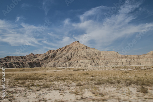 view of Badlands National Park