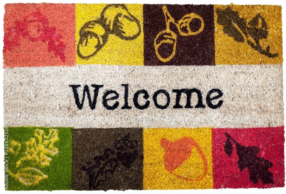 Fototapeta premium Welcome Doormat