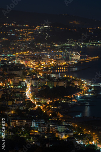 Wallpaper Mural Italian Riviera, Sanremo by night Torontodigital.ca