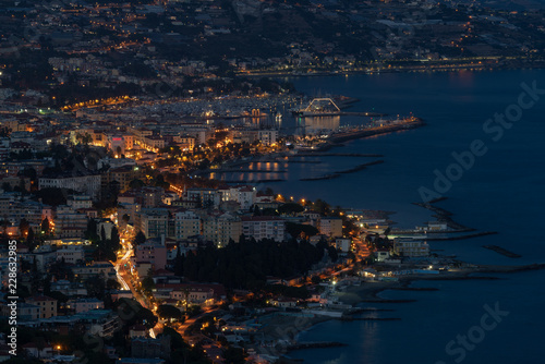 Italian Riviera  Sanremo by night