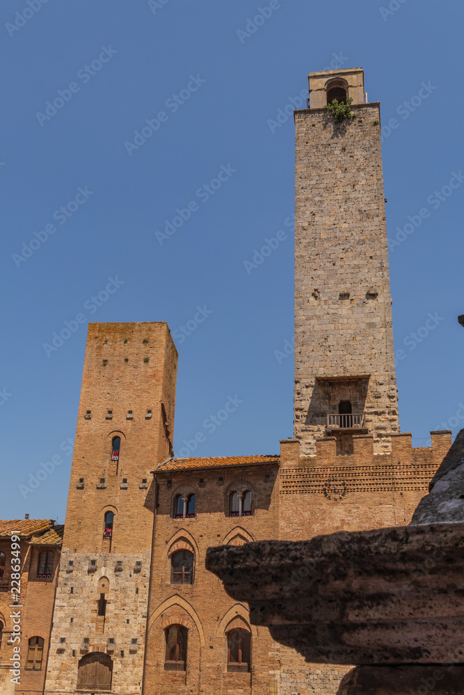 tower in toscane italy