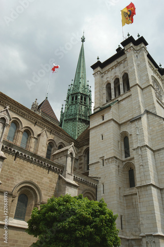 St. Peters Cathedral in Geneva, Switzerland.