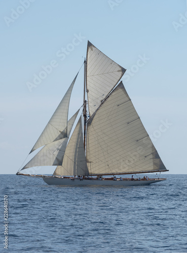 Sailboat the old style on Mediterranean sea © Dmytro Surkov