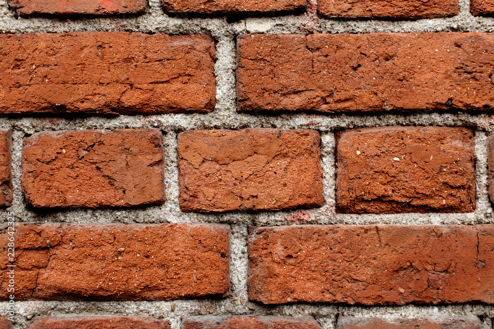 Obraz premium Grey brick wall