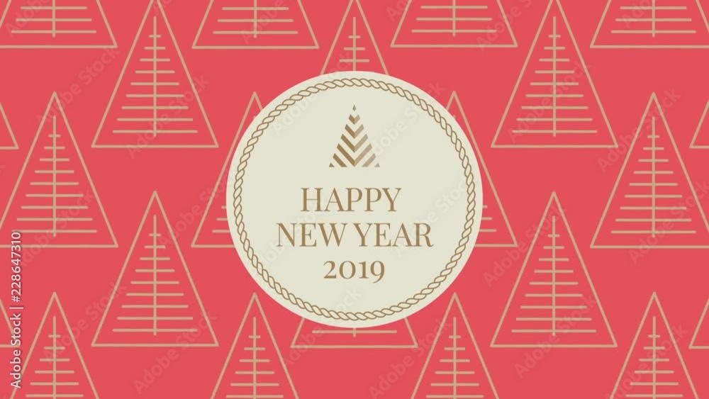 Animated winter holidays greeting card Animated winter holidays greeting card