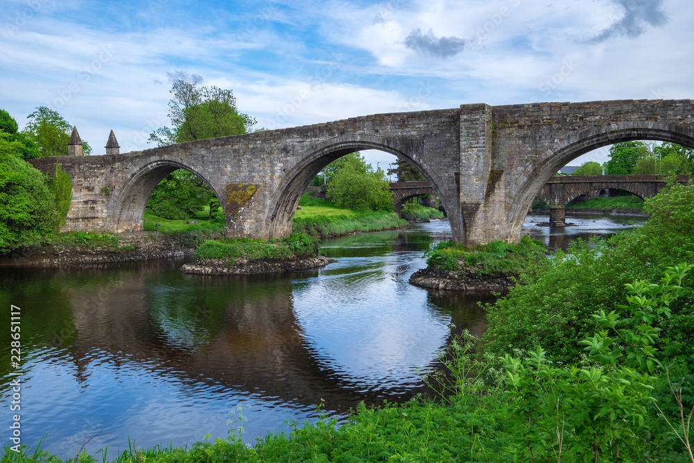 Die alte Brücke in Stirling/Schottland