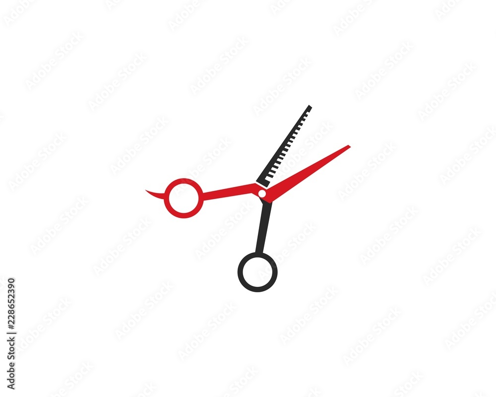 Scissor icon ilustration vector