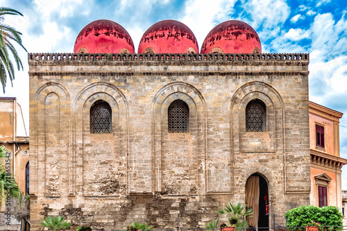 Kirche San Cataldo - La Chiesa di San Cataldo in Palermo in Sizilien