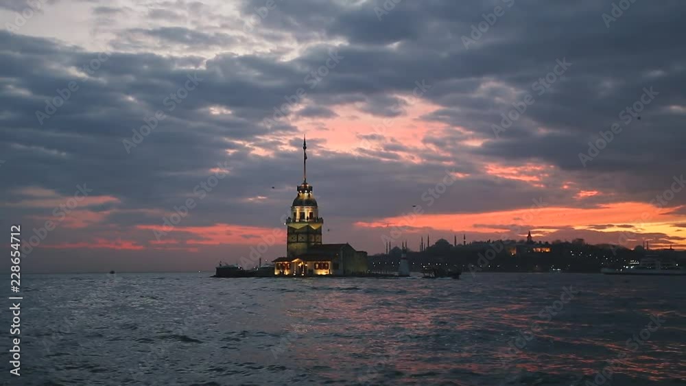 Maiden Tower in Istanbul