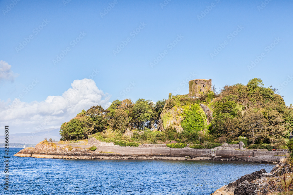 Dunollie Castle, Oban, Argyll and Bute, Scotland